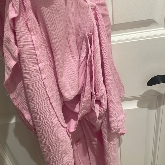 Abercrombie and Fitch Midi Puff Sleeve Dress - Picture 7 of 8